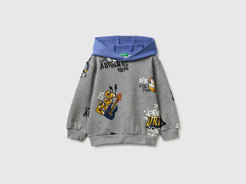 Bedruckter Hoodie