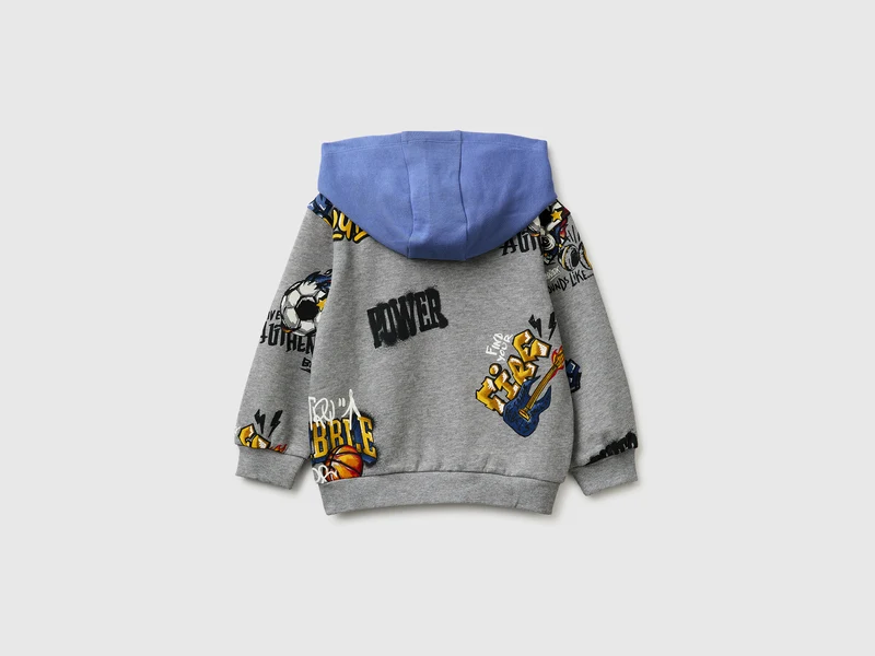 Bedruckter Hoodie