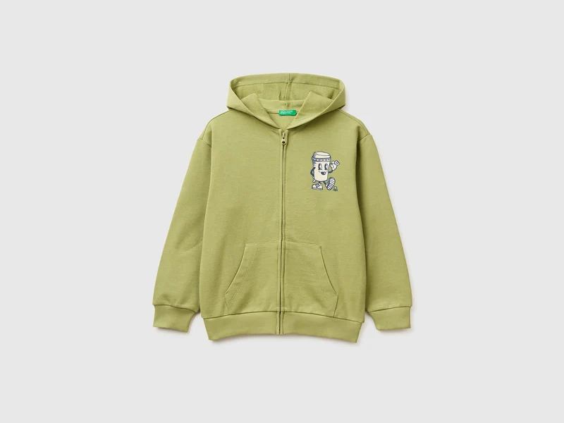 Oversize-Sweatshirt mit Aufdruck