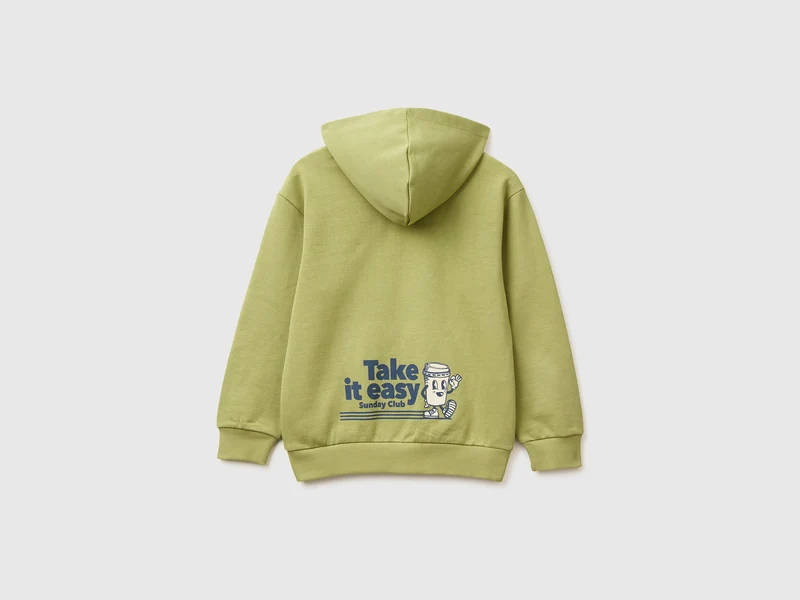 Oversize-Sweatshirt mit Aufdruck