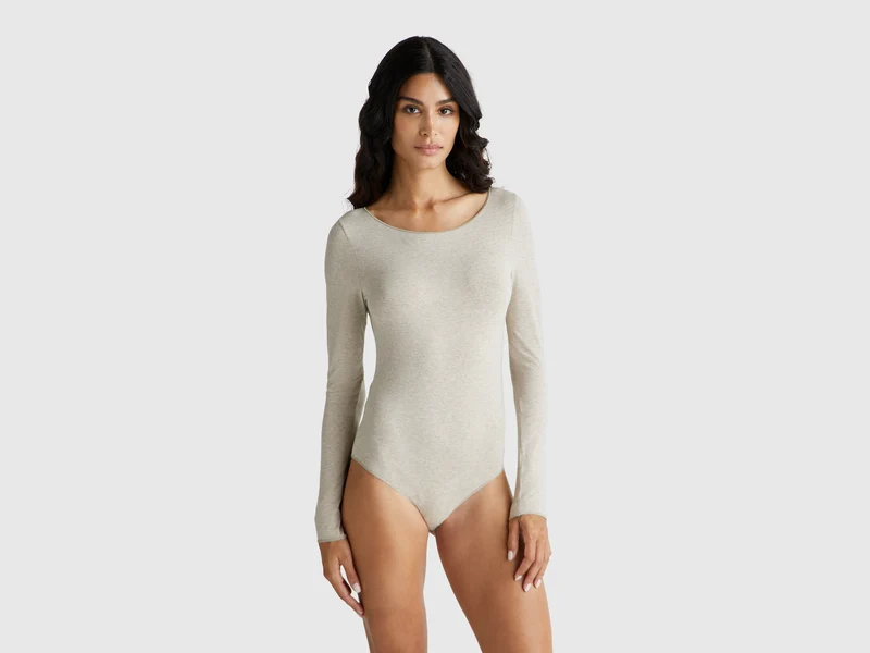 Superstretch-Langarm-Body