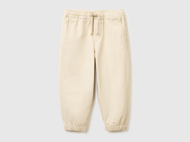 Jogginghosen aus Stretch-Baumwolle