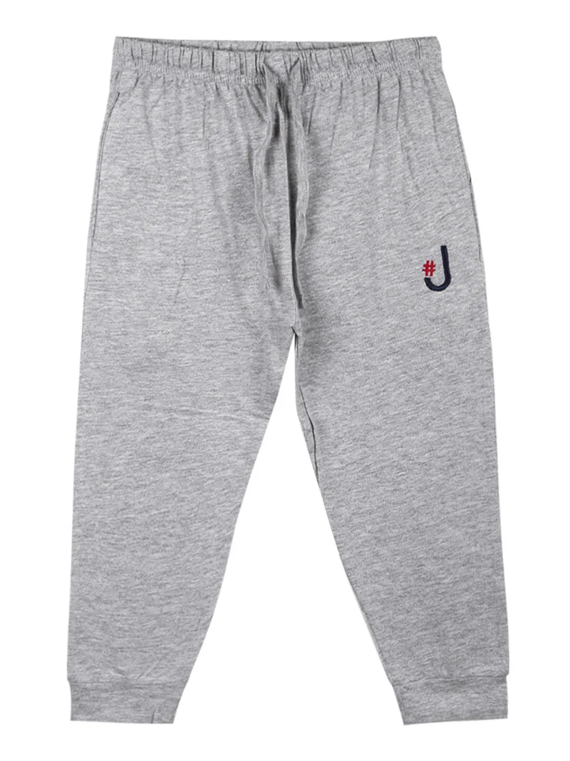 Pigiama lungo da bambino in cotone - blu scuro