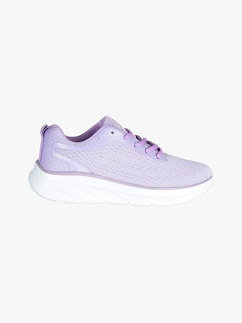 Sneakers sportive da donna in tessuto - lilla