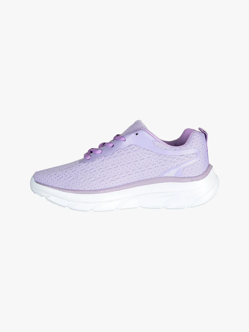 Sneakers sportive da donna in tessuto - lilla