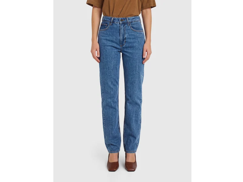 Bootcut-Jeans in heller Waschung