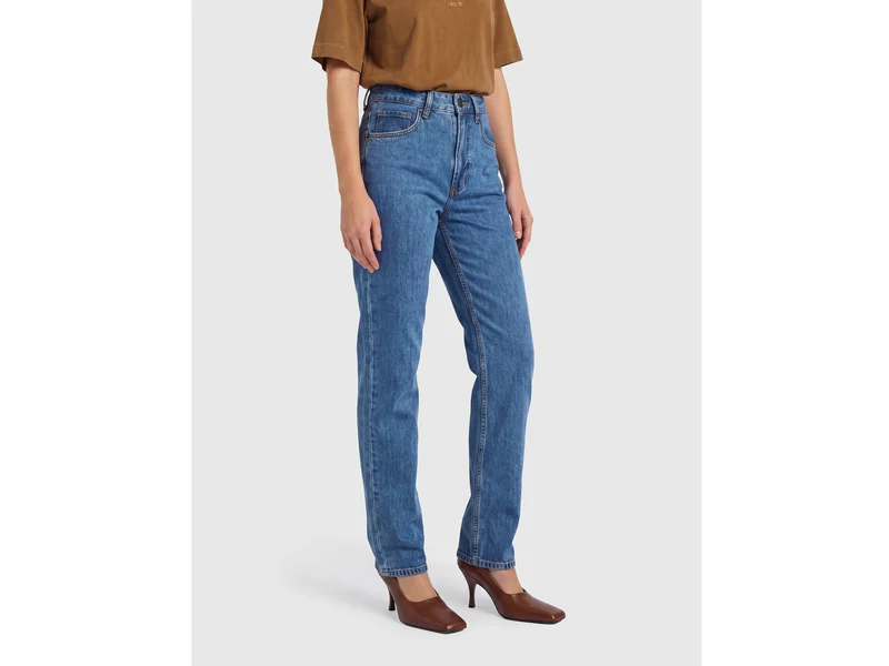 Bootcut-Jeans in heller Waschung