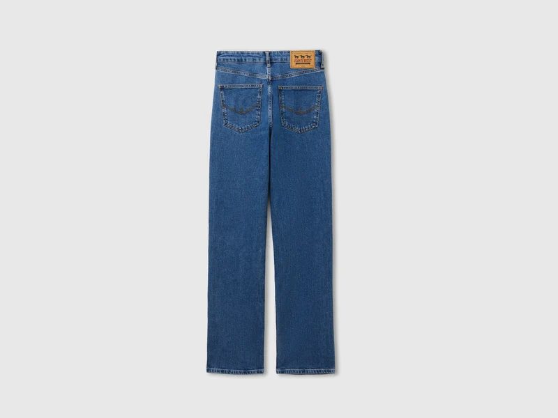 Bootcut-Jeans in heller Waschung