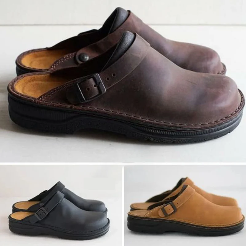 Unisex Orthopädische Mules | Ergonomische Innensohle | Hochwertiges Kunstleder | Bequem & Langlebig