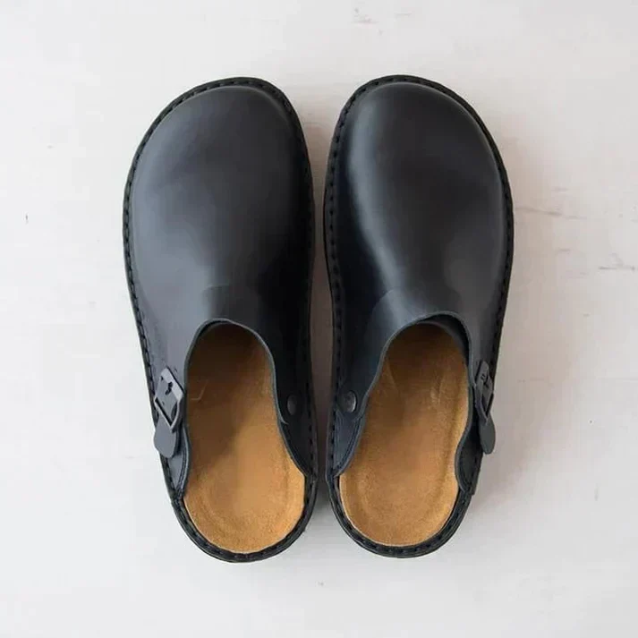 Unisex Orthopädische Mules | Ergonomische Innensohle | Hochwertiges Kunstleder | Bequem & Langlebig
