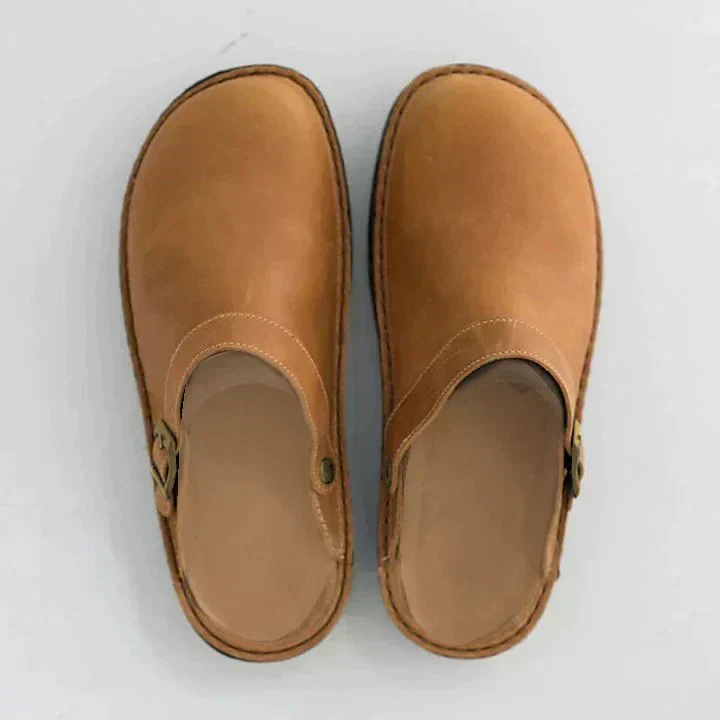 Unisex Orthopädische Mules | Ergonomische Innensohle | Hochwertiges Kunstleder | Bequem & Langlebig