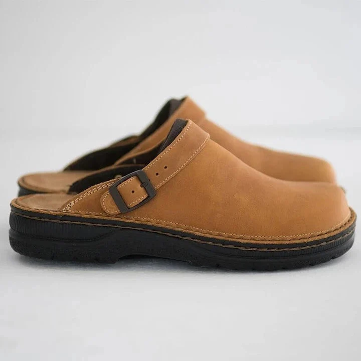 Unisex Orthopädische Mules | Ergonomische Innensohle | Hochwertiges Kunstleder | Bequem & Langlebig