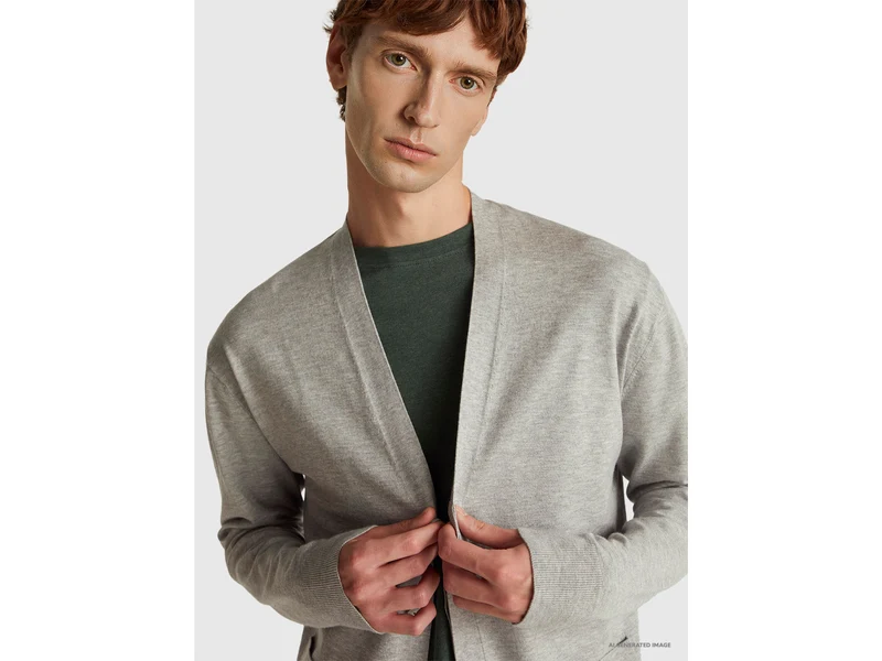 Strickjacke aus Viskosemischung