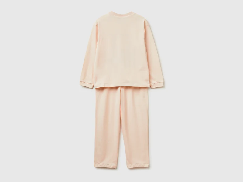 Weicher Pyjama mit Logodruck