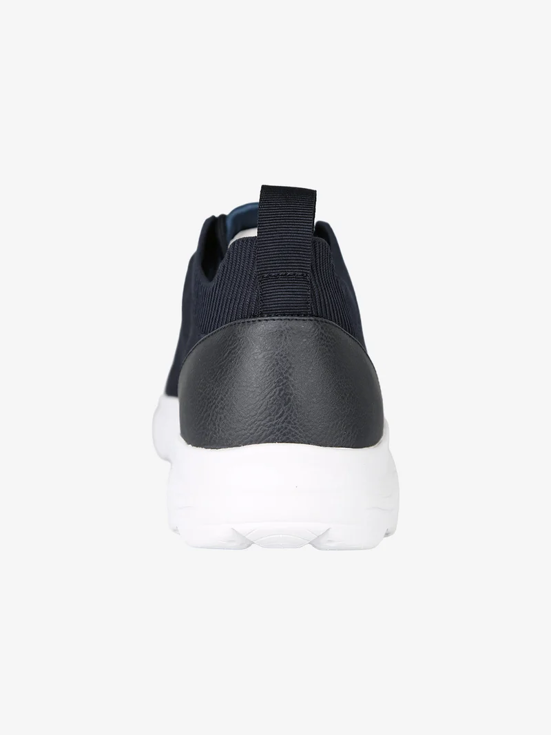SPHERICA Sneakers uomo stringate in maglia - blu scuro
