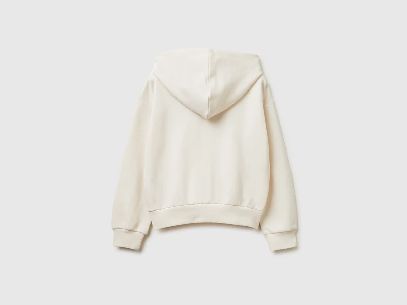 Hoodie mit Glitzerdruck