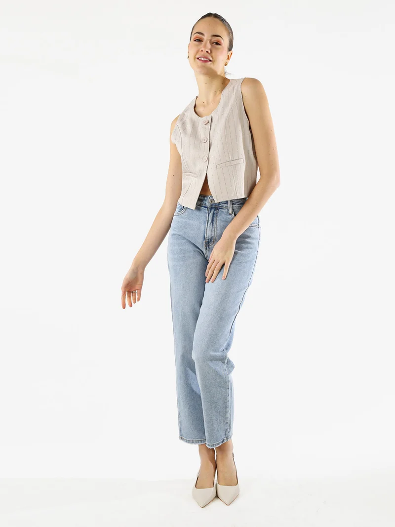 Jeans donna mom fit a vita alta - jeans