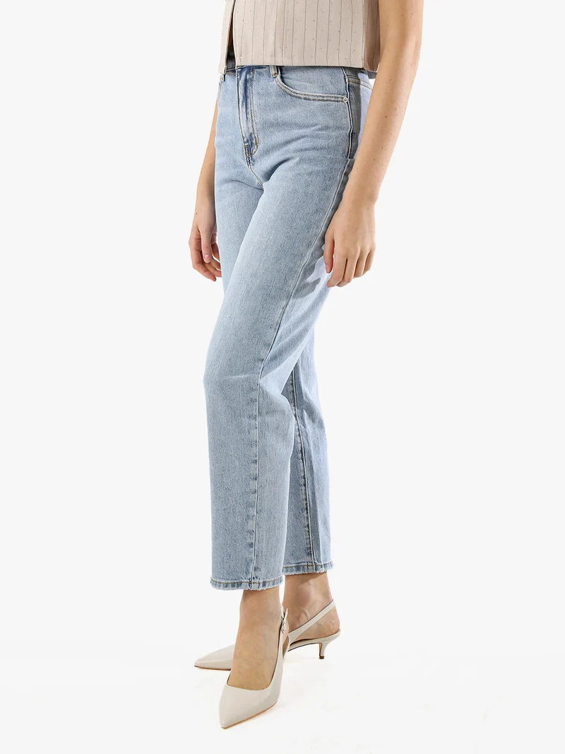 Jeans donna mom fit a vita alta - jeans
