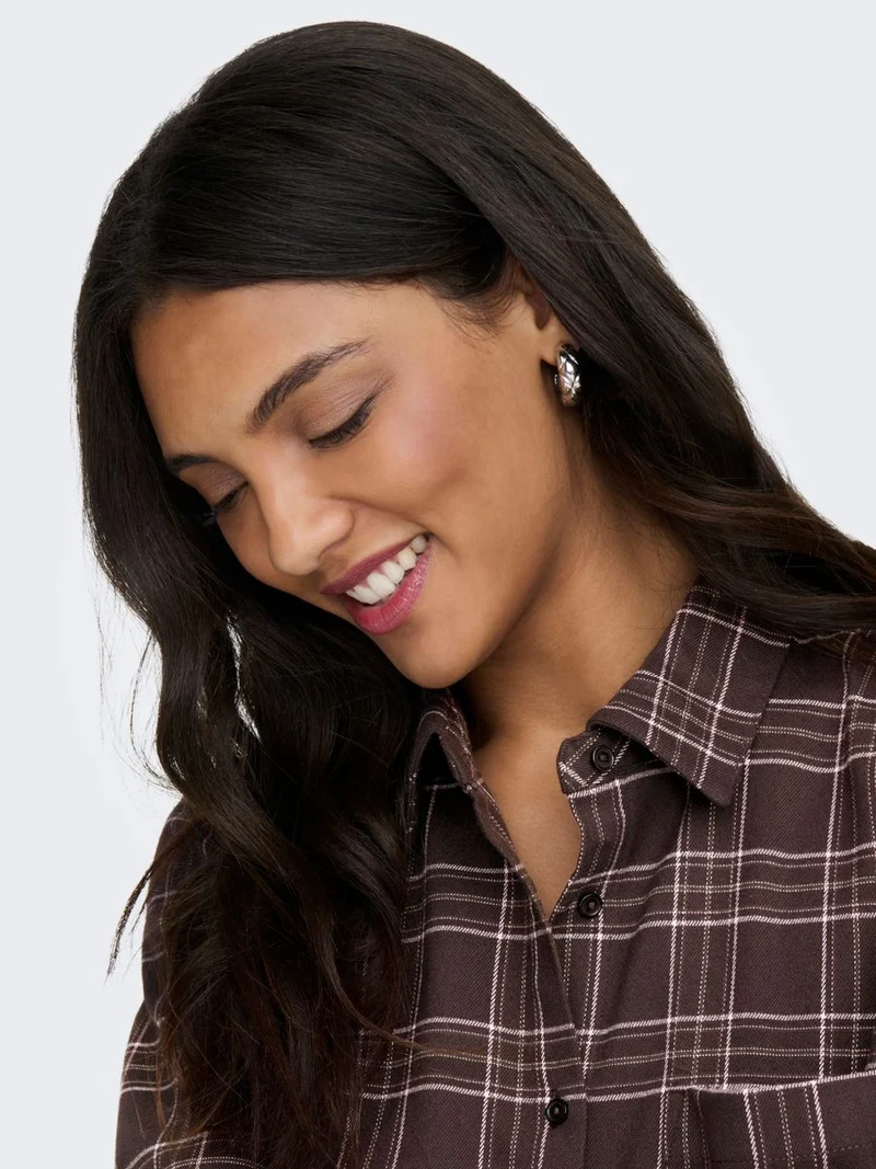 ONLWREN CHECK SHIRT WVN