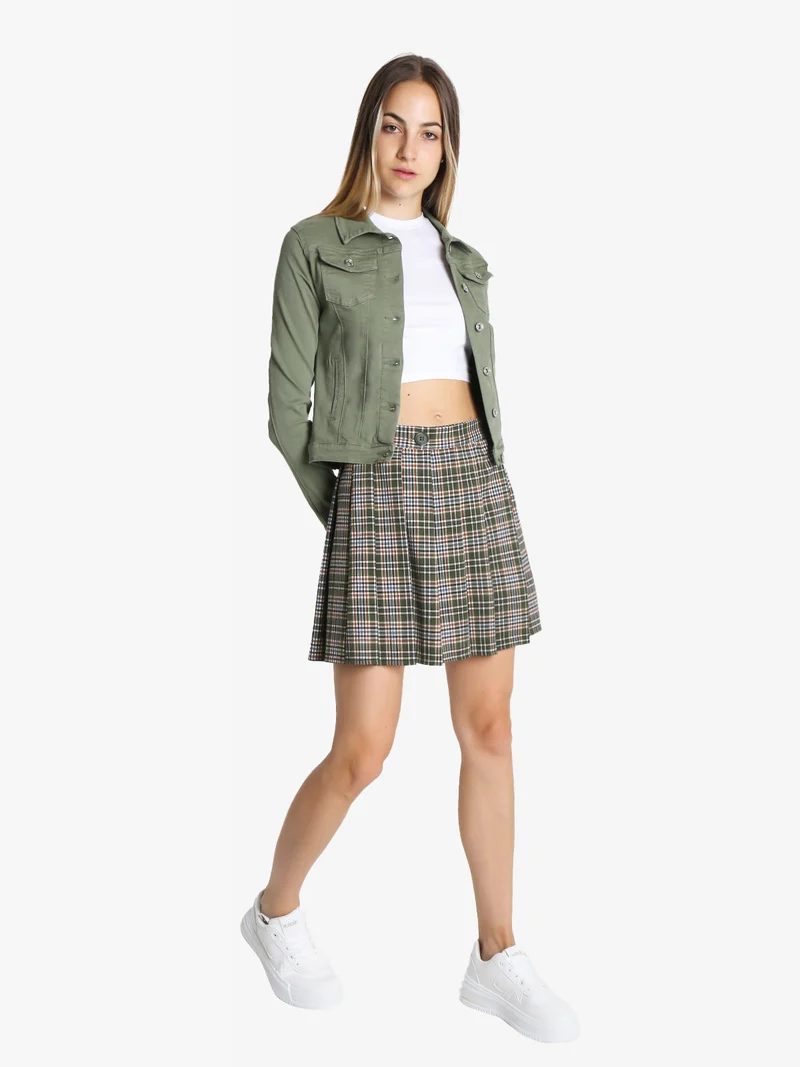 Giacca in jeans donna - militare