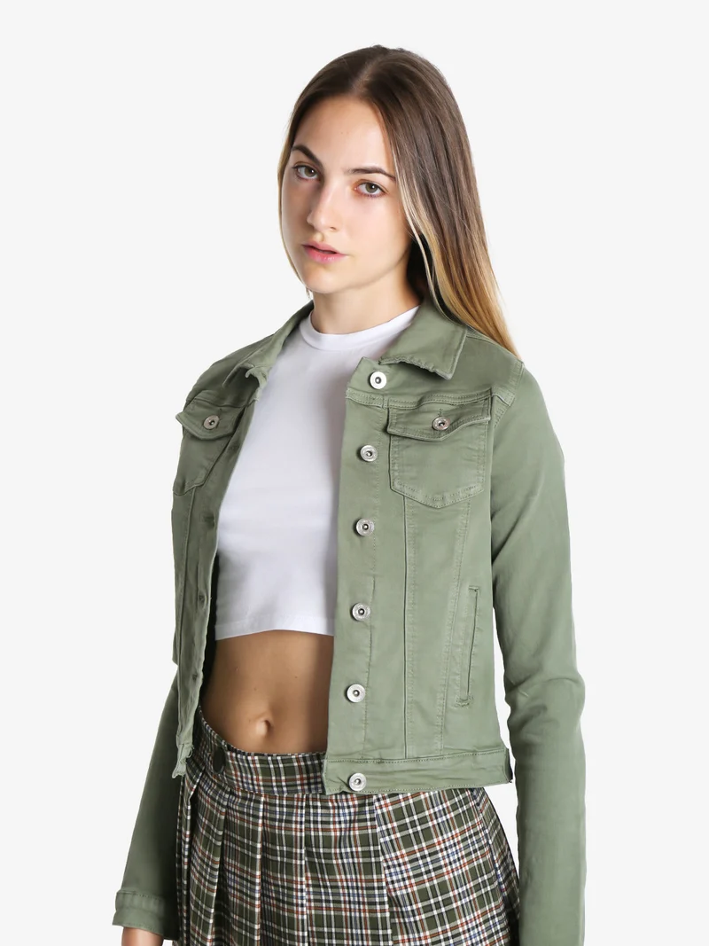 Giacca in jeans donna - militare