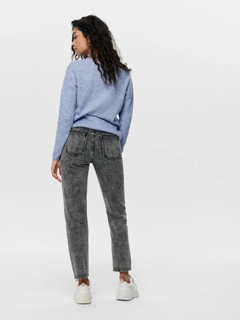 ONLCAMILLA V-NECK L/S PULLOVER KNT