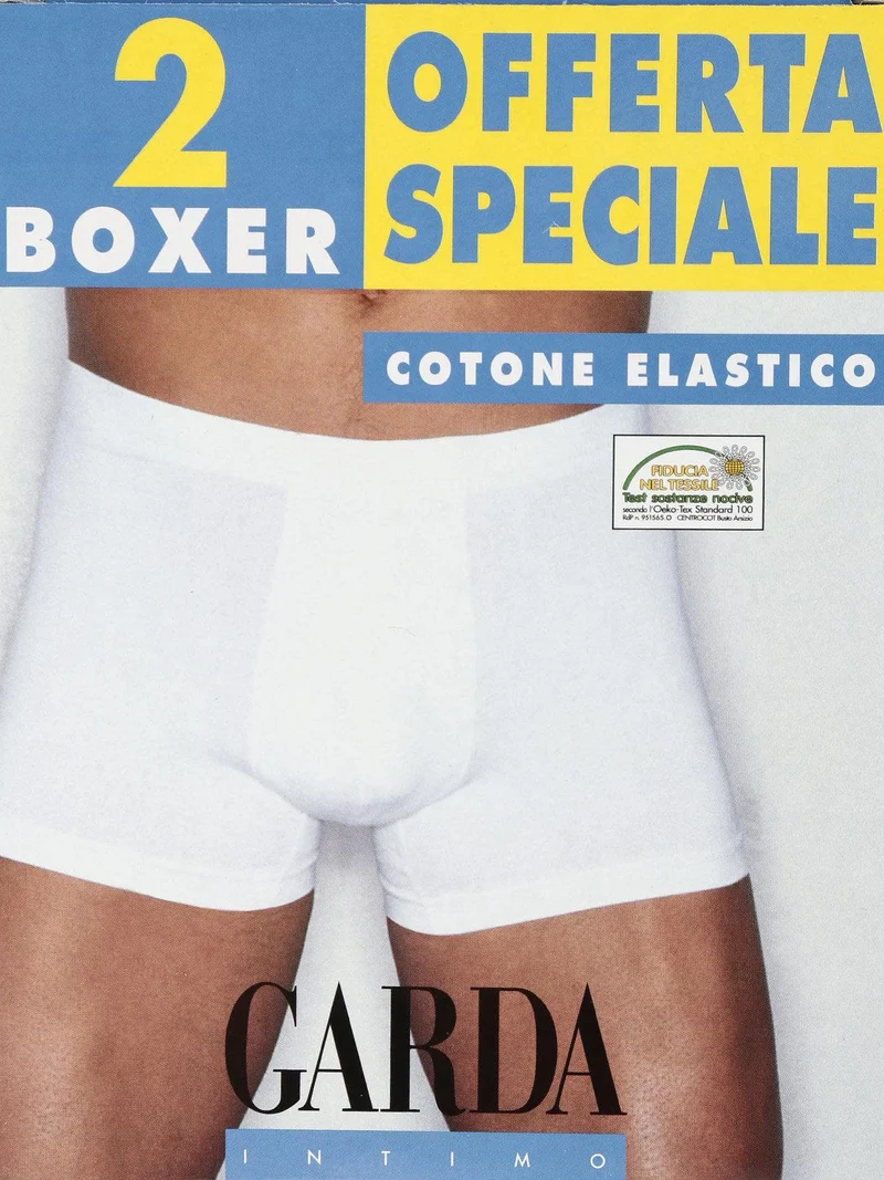 Boxer uomo Confezione 2 pezzi - nero