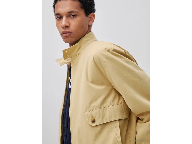 Jacke mit Paisley-Futter