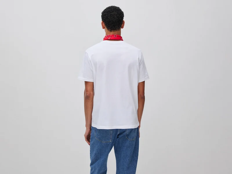 Baumwoll-T-Shirt mit Logo
