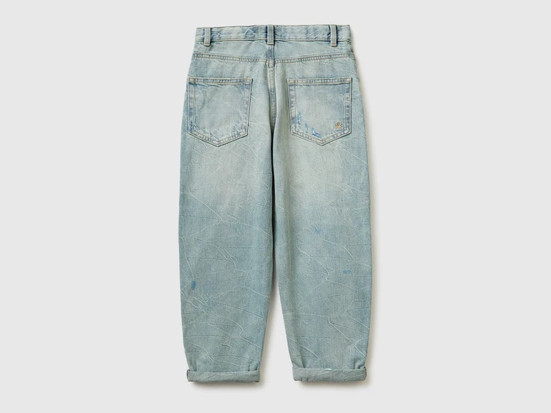 Jeans mit Ballonpassform