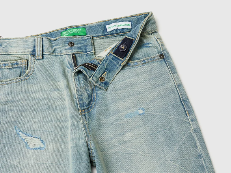 Jeans mit Ballonpassform