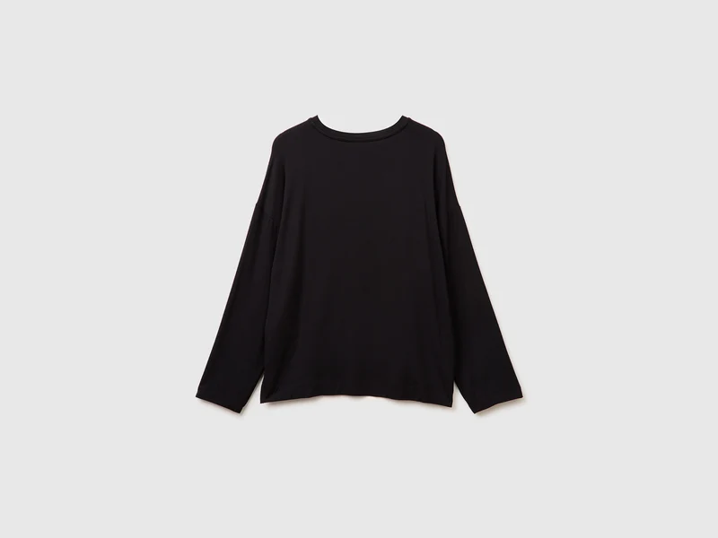 Modal-Pullover mit Stretchanteil
