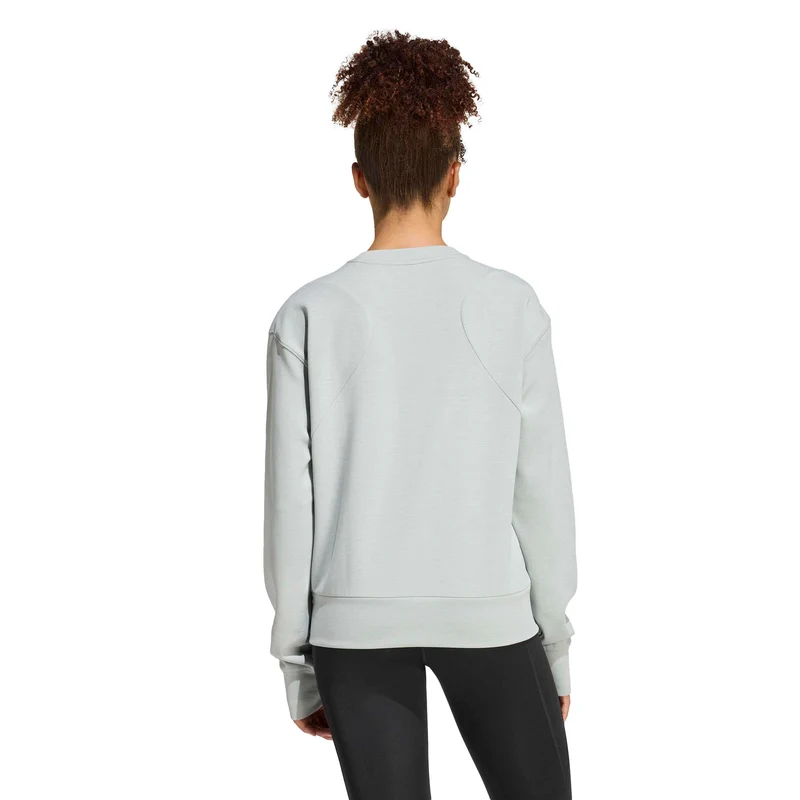 Für das Training entworfenes Warm-Up Sweatshirt mit Rundhalsausschnitt