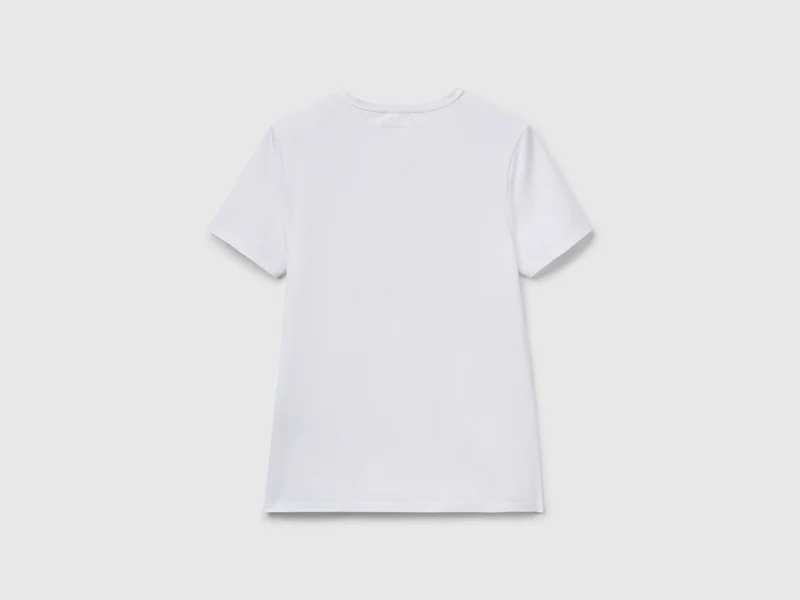 T-Shirt aus superelastischer Baumwolle
