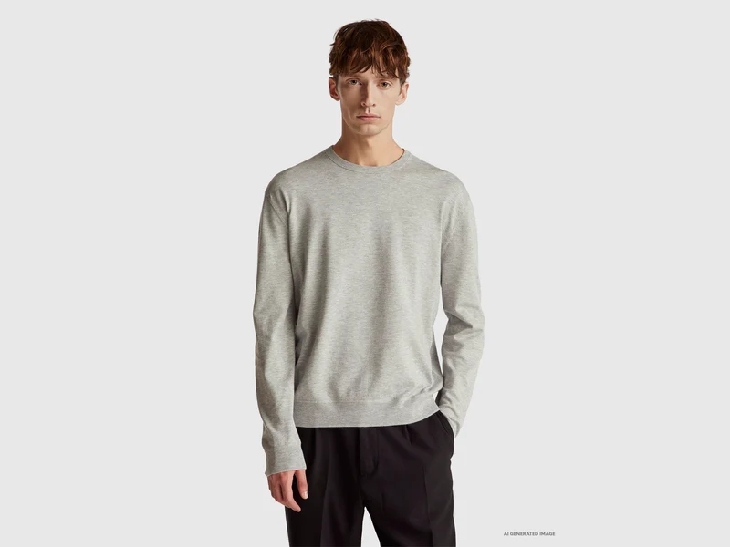 Pullover aus Viskosemischung