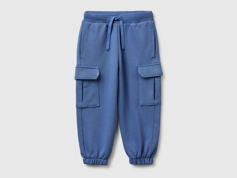 Fleece-Cargo-Jogginghose