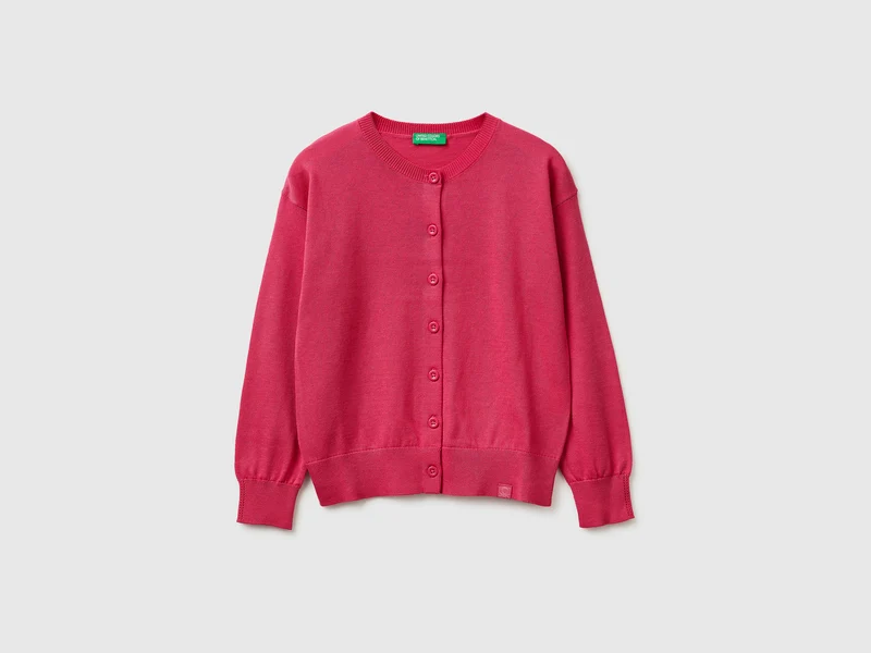 Strickjacke aus Baumwoll- und Modalmischung