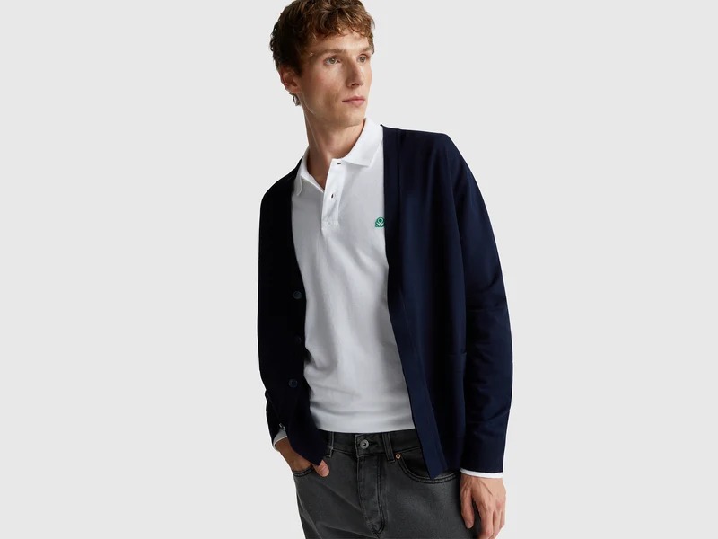 Strickjacke aus Viskosemischung
