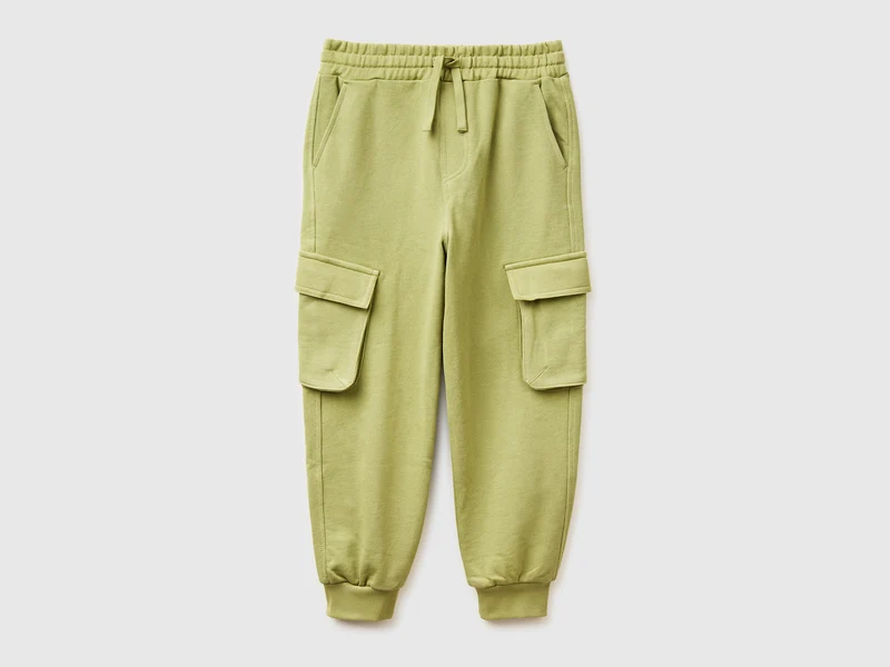 Fleece-Cargo-Jogginghose