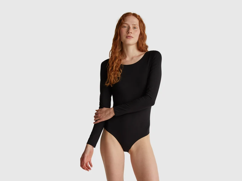 Superstretch-Langarm-Body