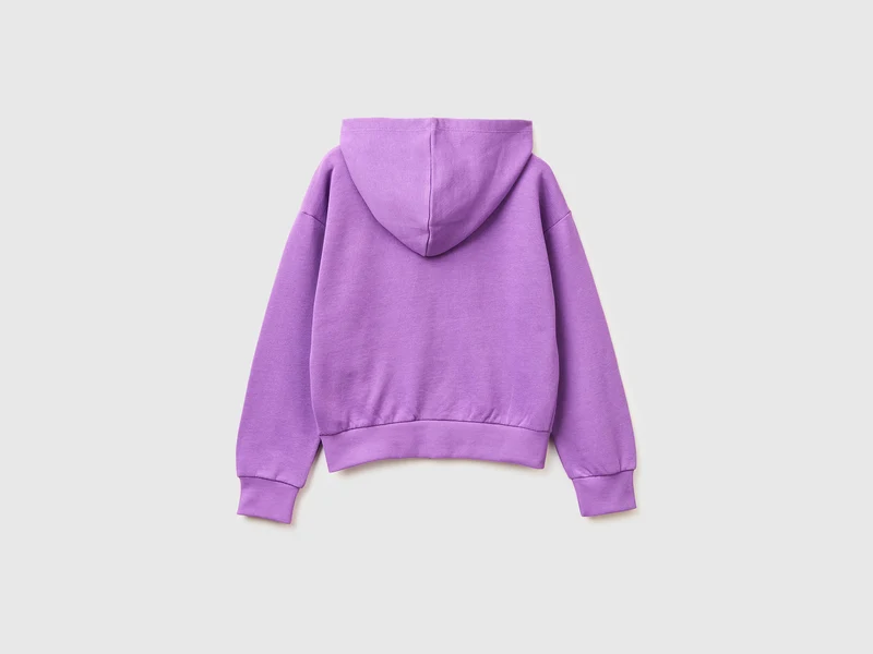 Hoodie mit Glitzerdruck