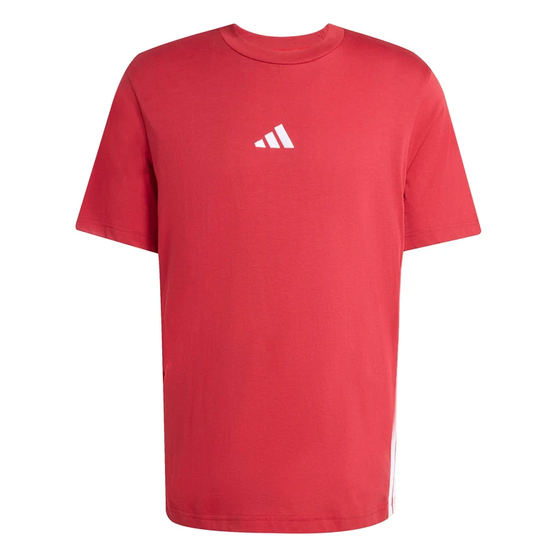 Essentials 3-Streifen Single Jersey T-Shirt