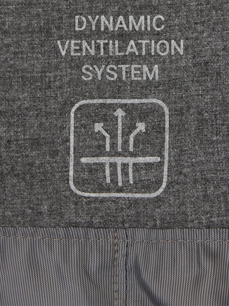 VINCIT Giacca imperbeabile da uomo con zip - blu scuro