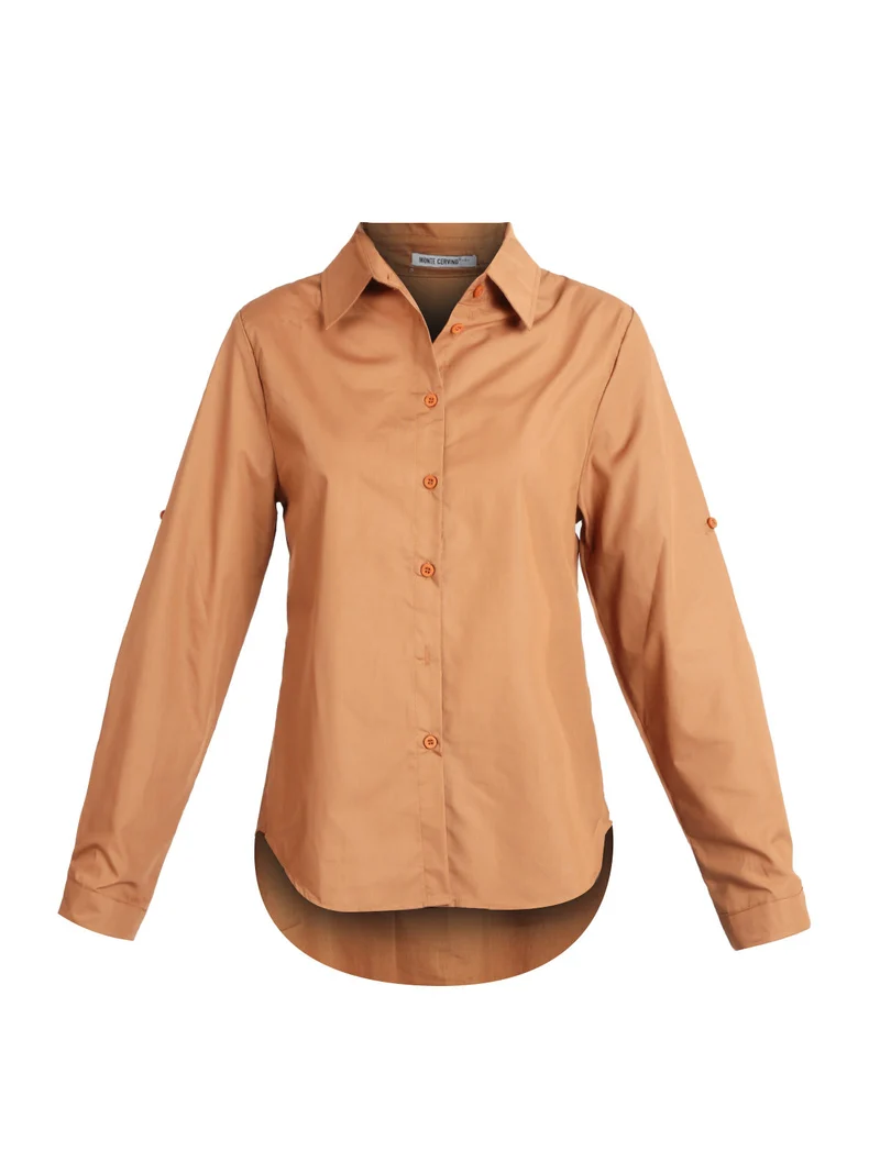 Camicia donna - cammello