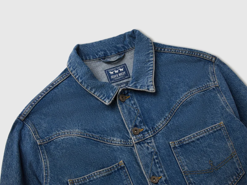 Vintage-Jeansjacke