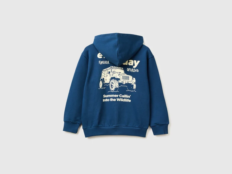Oversize-Sweatshirt mit Aufdruck