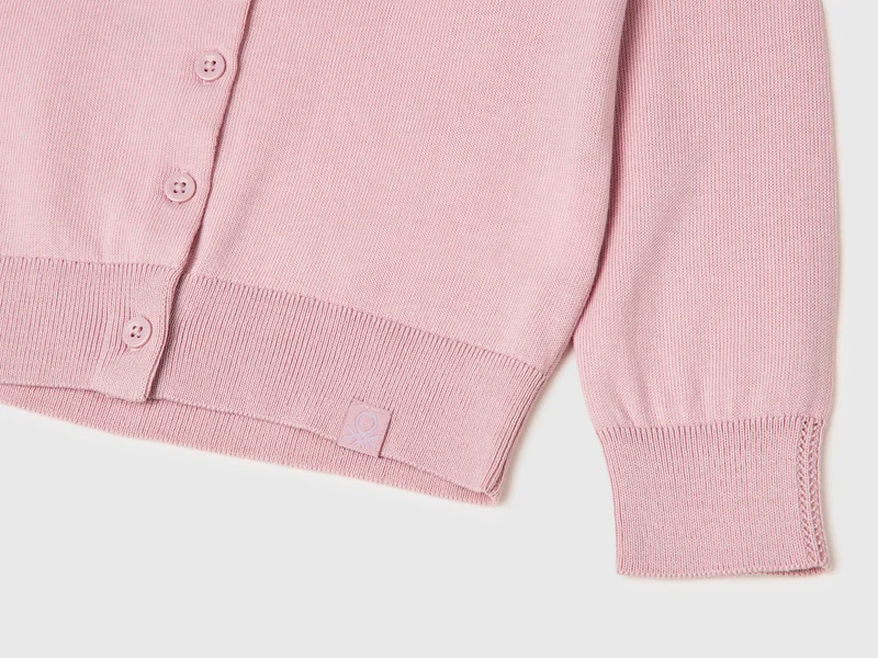 Strickjacke aus Baumwoll- und Modalmischung