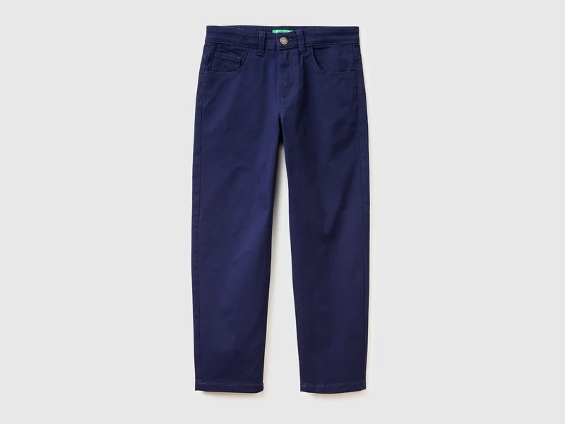 Stretch-Baumwollhose