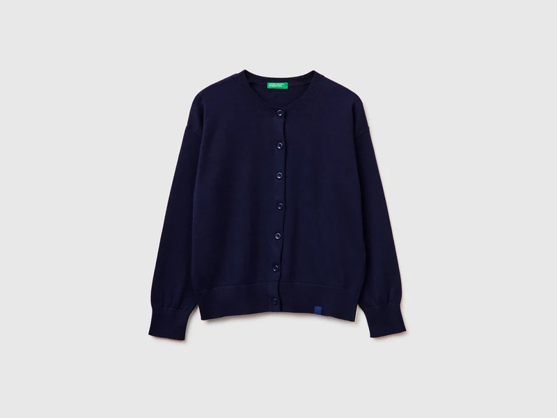 Strickjacke aus Baumwoll- und Modalmischung