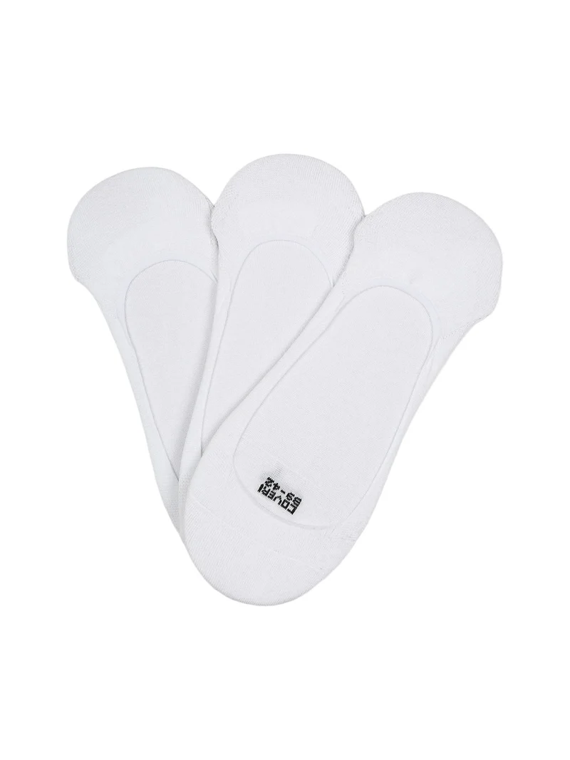 Confezione da 3 paia di calze fantasmini - bianco